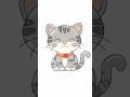 Cat Drawing for Kids #kidsdrawing #shorts