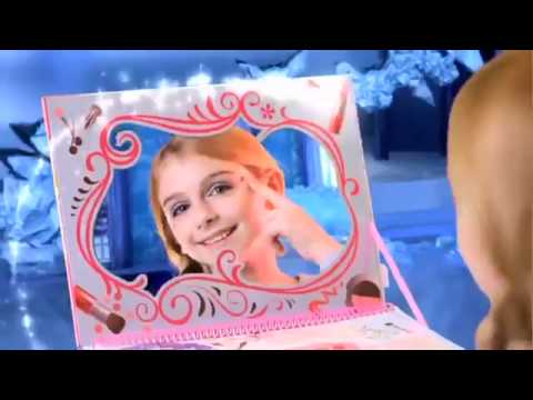 Disney Frozen Make up & nail salon TV spot   Dansk