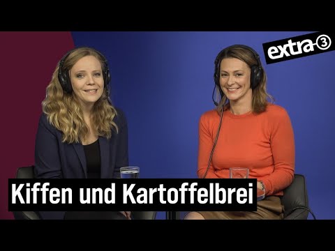 Kiffen und Kartoffelbrei mit Anja Reschke - Bosettis Woche | extra 3 | NDR