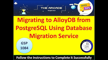 [2024] Migrating to AlloyDB from PostgreSQL Using Database Migration Service Lab Solution #qwiklabs
