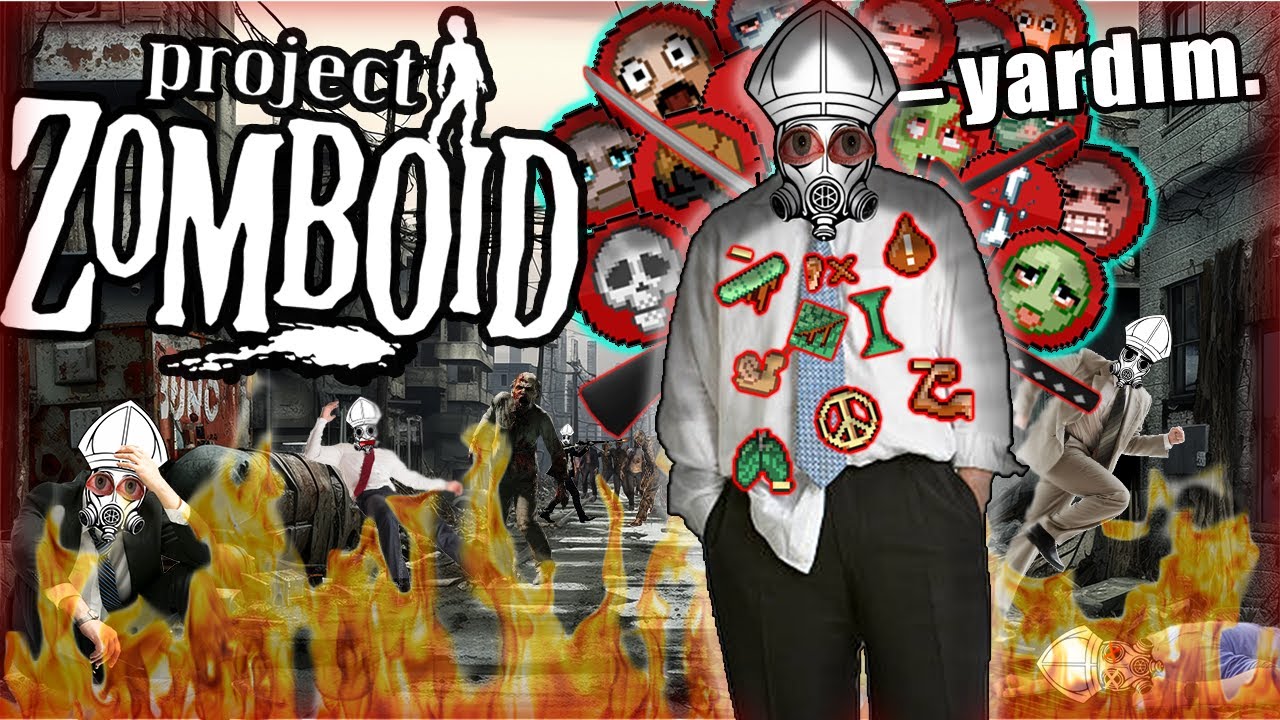 Project Zomboid'de BÜTÜN NEGATİF özelliklerle hayatta kalabilir misin? | Project Zomboid Türkçe