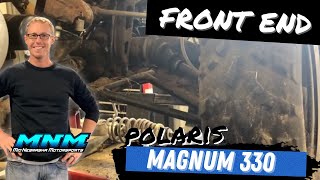Polaris Magnum 330 - Front End Brake Pad Replacement / CV Boot Replace / U Joint Bushing Fix by Mid Nebraska Motorsports 425 views 8 months ago 17 minutes