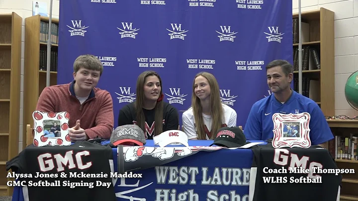 Mckenzie Maddox & Alyssa Jones Signing with Georgi...