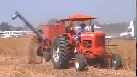 Allis-Chalmers D-17 Tractor and All-Crop 72 Combine