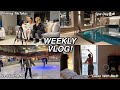 WEEKLY VLOG | Ice Skating, Food and Drinks with Friends &amp; Clean With Me! | Jasmine Clough