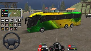 New Bus Simulator Indonesia🔥||Euro coach bus simulator Androidgamepaly #youtube #gaming #viral #yt screenshot 1