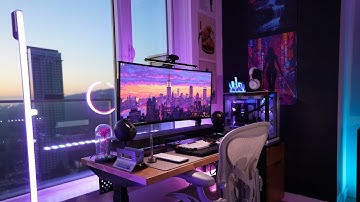 Living Room Desk Setup 2025 - Ideas For A Small Workspace!
