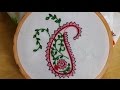 Hand Embroidery: Kashmiri Tanka