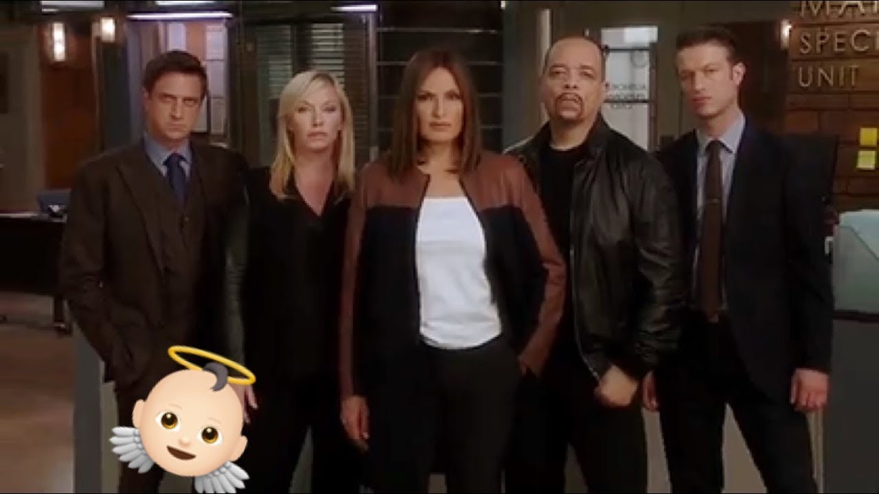 the SVU cast being precious angels
