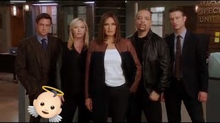 the SVU cast being precious angels