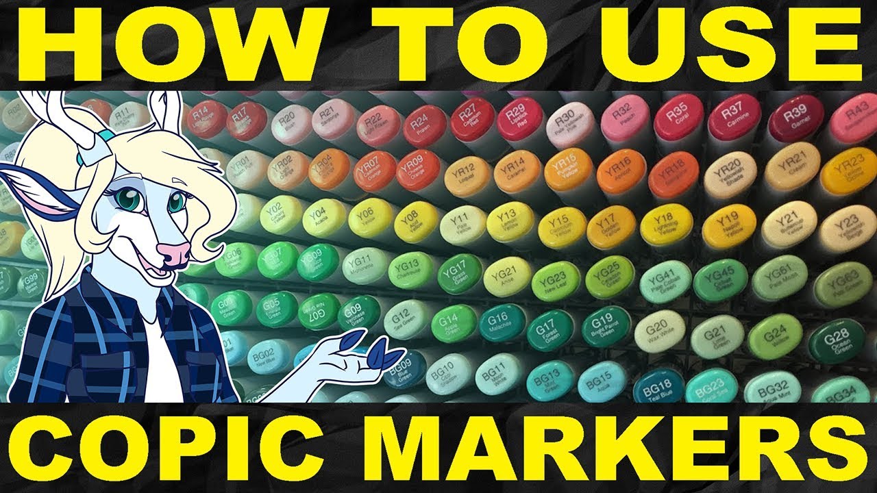 How to Use Copic Markers [Art Block #29] - YouTube
