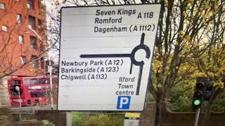 Goodmayes/Barking test route Roundabout