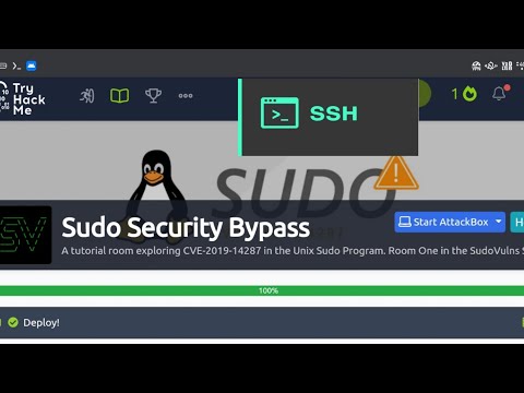 Tryhackme sudo vuln bypass in Android walkthrough