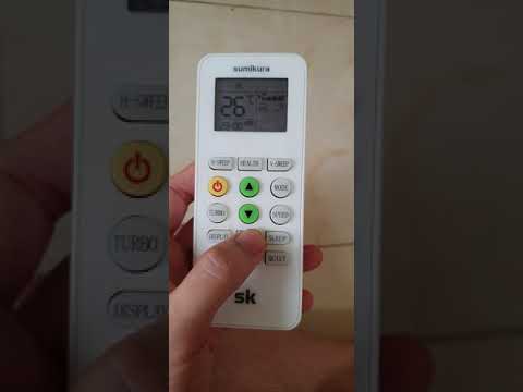 Video Hẹn giờ điều hòa sumikura - youtube