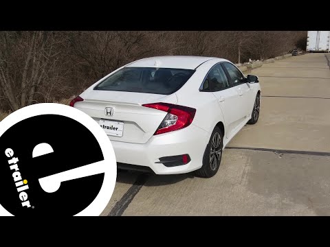 etrailer | Trailer Hitch Installation - 2017 Honda Civic