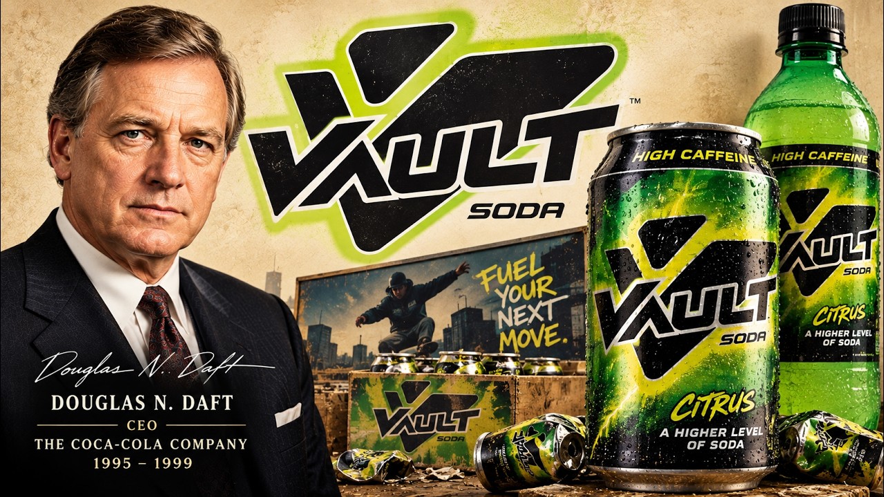 Vault Soda: How Coca-Cola’s High-Energy Hybrid Quietly Disappeared ?