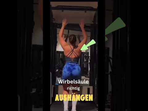 Wirbelsäule richtig aushängen!