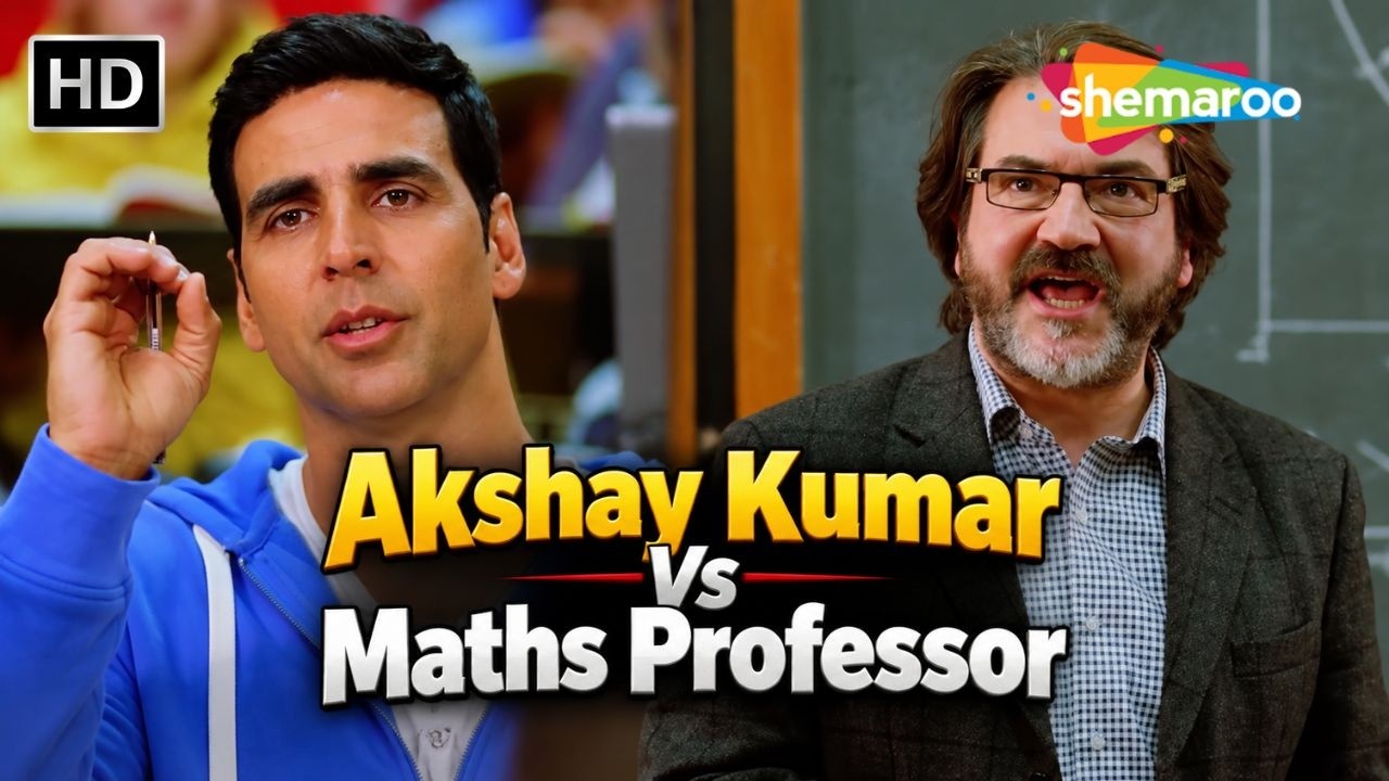 Akshay Kumar vs Maths professor | Desi Boyz Scene
