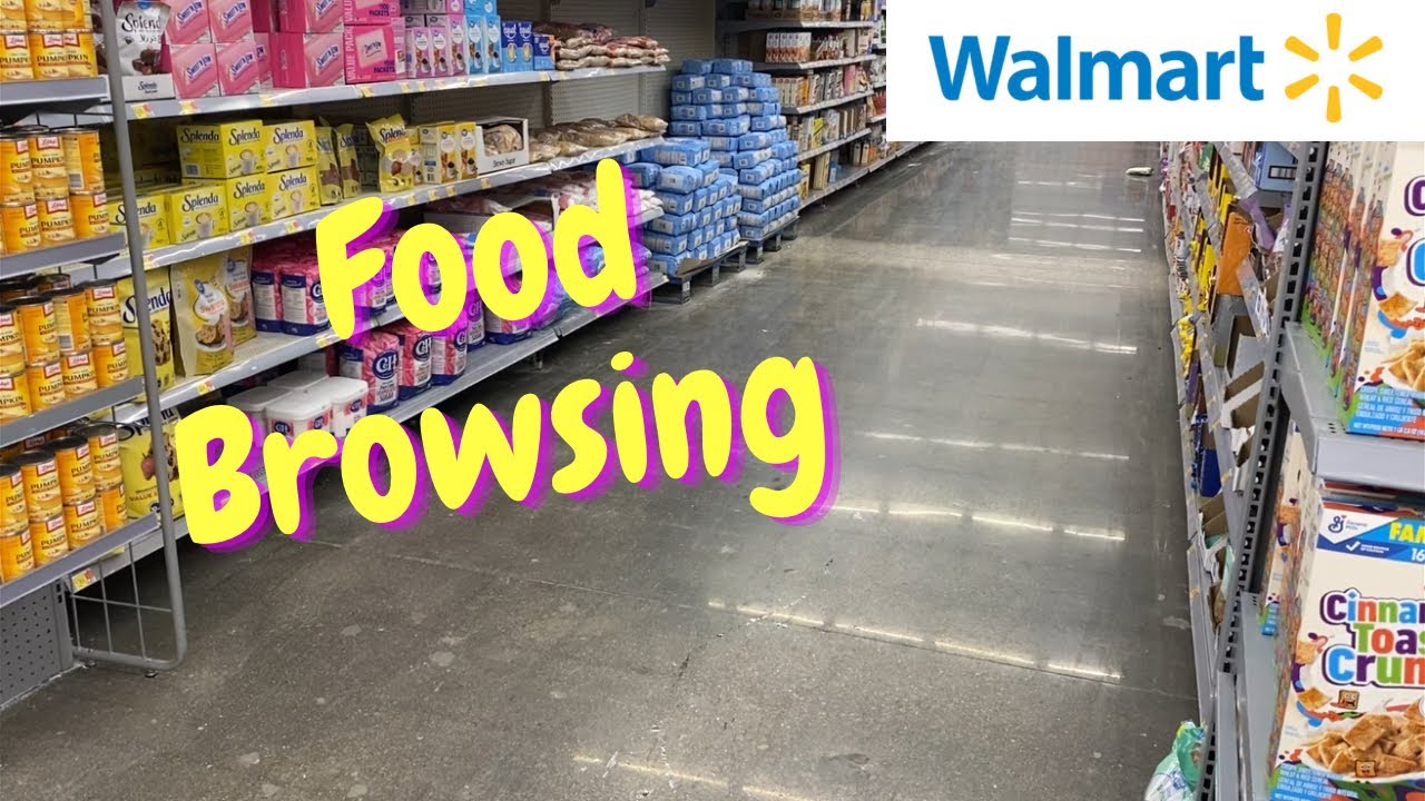 🛒WALMART FOOD AISLES BROWSE WITH ME & PRICES‼️WALMART SHOP WITH ME
