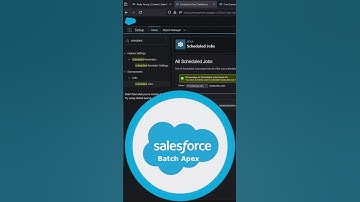 USING BATCH APEX IN SALESFORCE