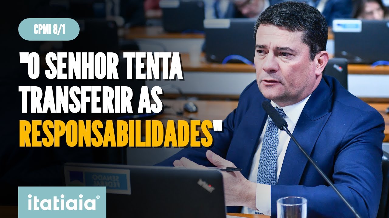 Sergio Moro Questions and Leaves Depoente G Dias Nervous in CPMI of 8/1 —  Eightify