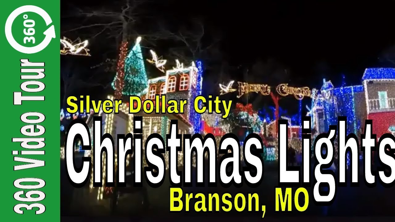 Six Million Christmas Lights - 360 VR at Silver Dollar City in 2017