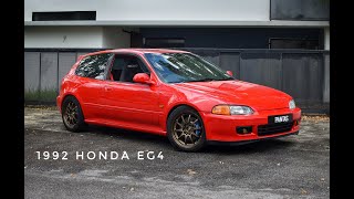 1992 Honda EG4 Civic K20 Swap