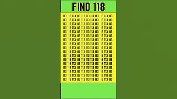 Find 188 in 6 Seconds 😎 #trending #viral #oddoneout #youtubeshorts