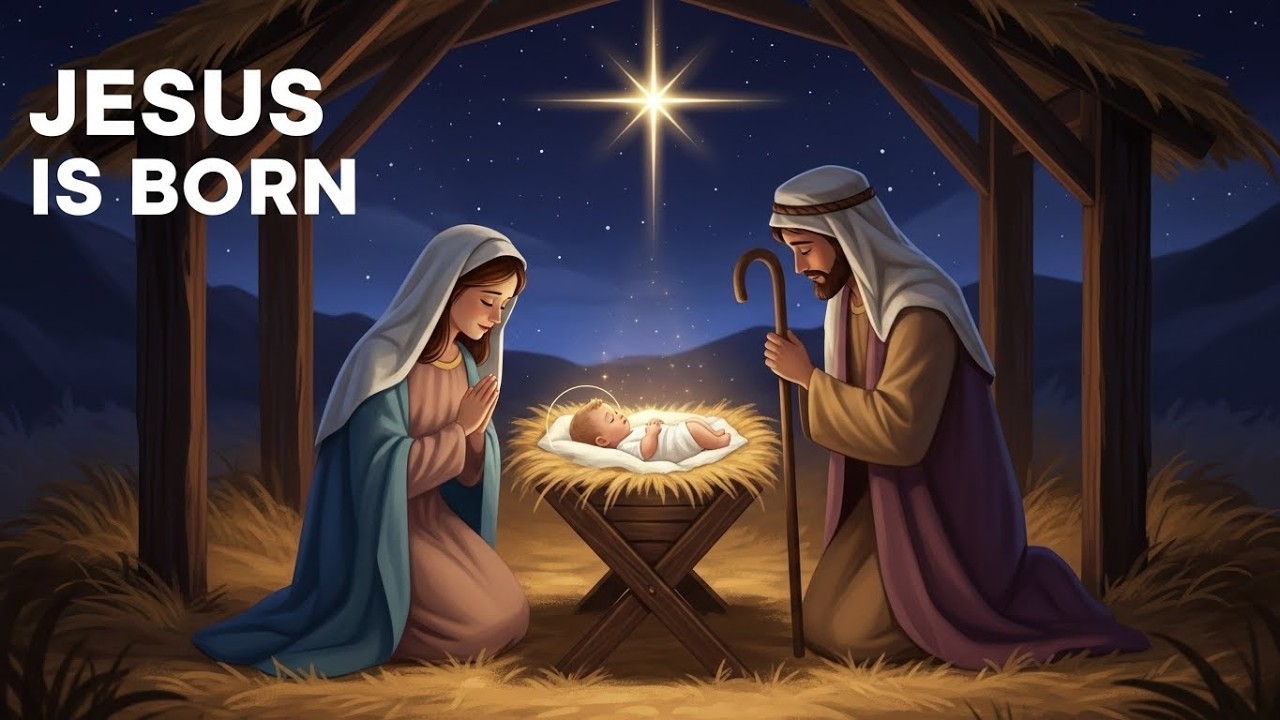 The Birth of Jesus Christ 🌟 | The Beautiful Christmas Story Every Child Should Know