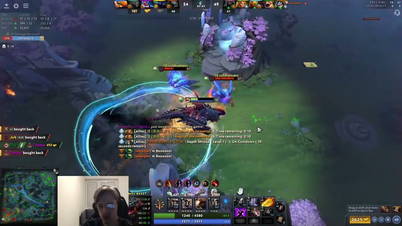 Topson dives Fountain with Primal Beast