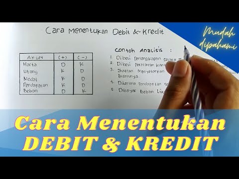 Video: Dalam akuntansi apa itu debit dan kredit?