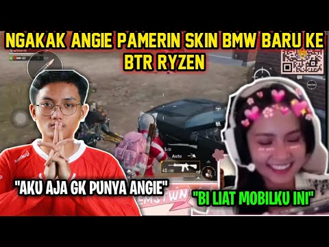 Kocak BTR Angie Pamerin Skin Lamborghini Terbaru Ke Ryzen