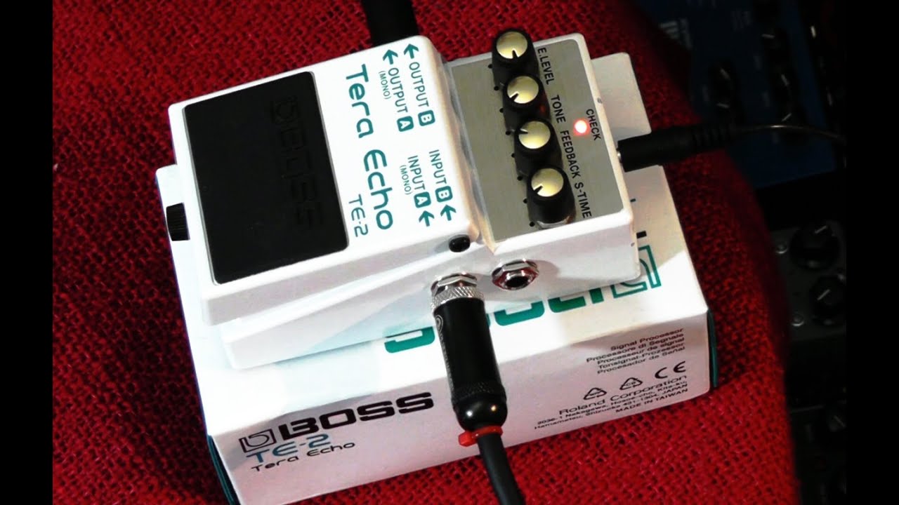 Afro Review - TE-2 (Tera Echo) Effect Pedal - YouTube