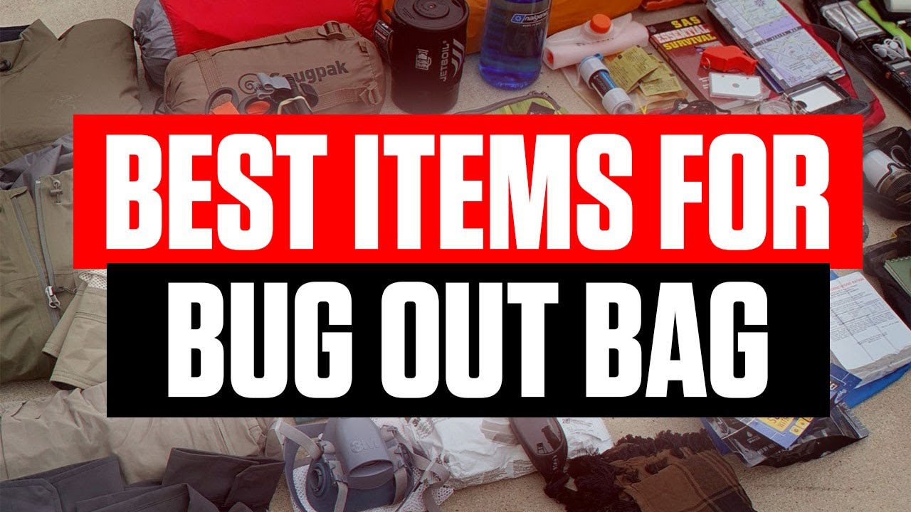 BEST Items to Put in Your Bug Out Bag - YouTube