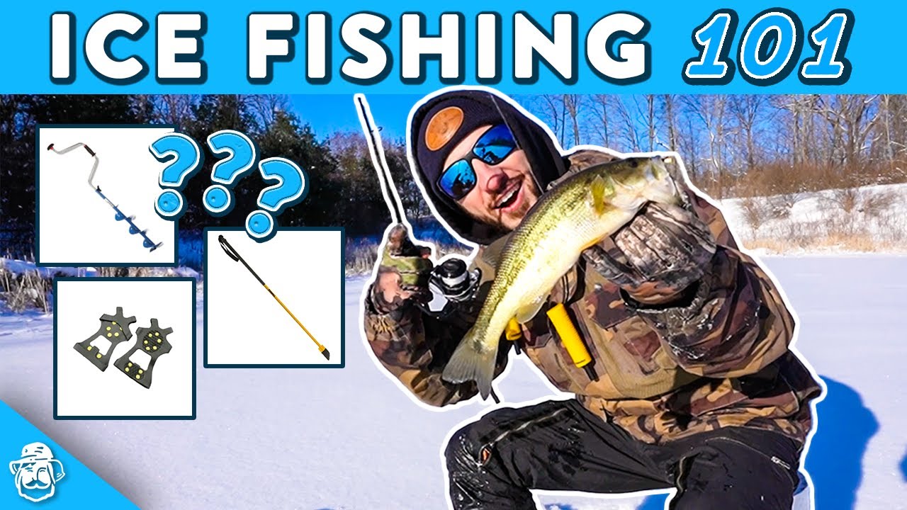 How to Get Started ICE Fishing: Ice Fishing Basics, Safety, & Tips! 