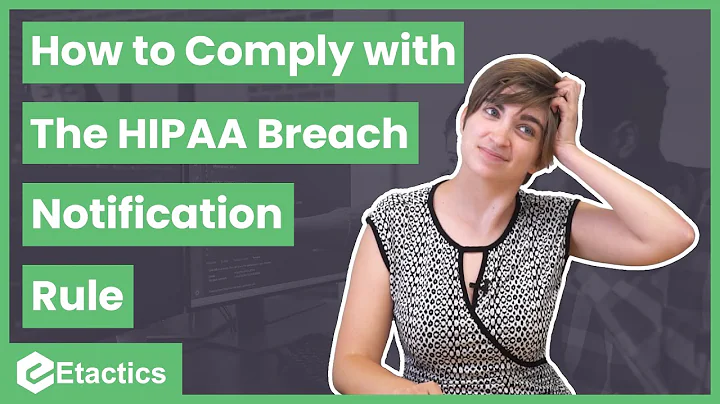 How to Comply with the HIPAA Breach Notification Rule