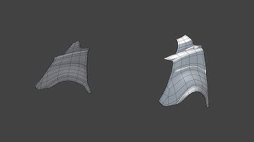 Meshroom Photogrammetry  retopo test in blender 1 - Starex Van Fender Part