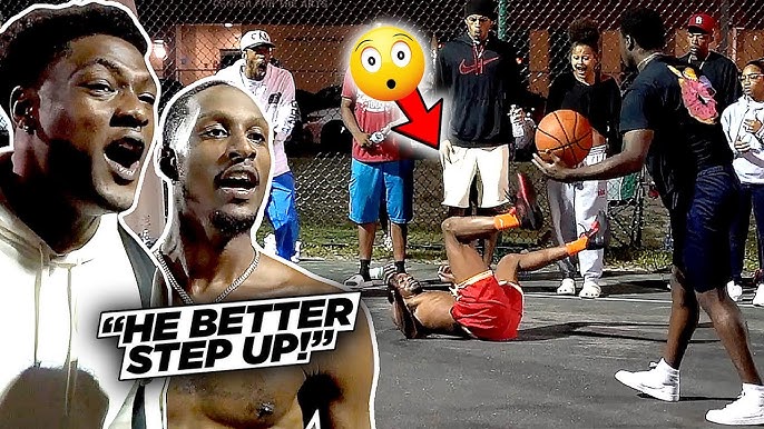 Trash Talker Wanted to Fight! Crswht & Ballislife East Coast Squad in  Jacksonville — Eightify