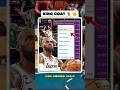 Is LeBron James Goat? 🔥👑🐐 #lakers #shorts #lebronjames