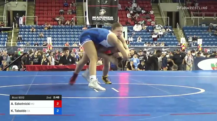 112 Lbs Semifinal - Alexandra Szkotnicki, Maryland...