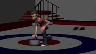 Curling 3D Animation - David Carnegie - VanArts