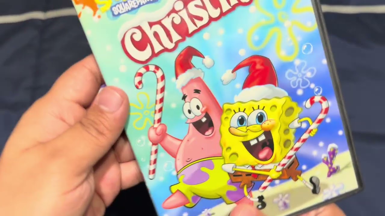 Comparison Video #22: SpongeBob SquarePants: Christmas 2003 VHS & 2008 DVD