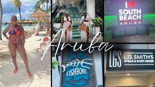Aruba Travel Vlog| Renaissance Hotel + Flying Fishbone + Flamingo Beach+ L.G. Smith Steakhouse +More