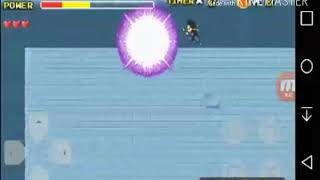 Playing Super saiyan heroes:chaos battle screenshot 4
