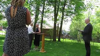 Mine and Bruce's wedding in its entirety. Much clearer video and no interruptions
