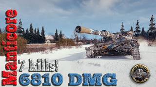 Manticore Ace tanker WoT / бой на мастера WoT replays