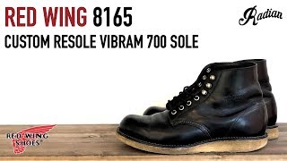 RedWing8165 Boots Repair Vibram700・レッドウィング8165ソール交換カスタムENGLISH SUB