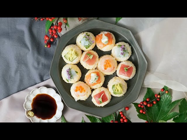 【たこ焼き器にギュギュっと】まん丸ちらし寿司