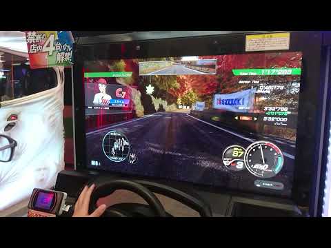 頭文字D the arcade タイムトライアル いろは坂下り