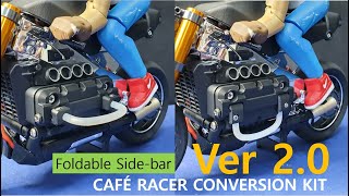 Kyosho Hor Cafer Racer Coversion Kit Ver2.0Foldable Side-Bar